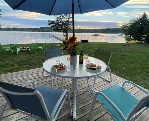 A waterfront Northern Michigan vacation rental.