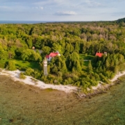 A lighthouse to visit, one of the best things to do on the Leelanau Peninsula.